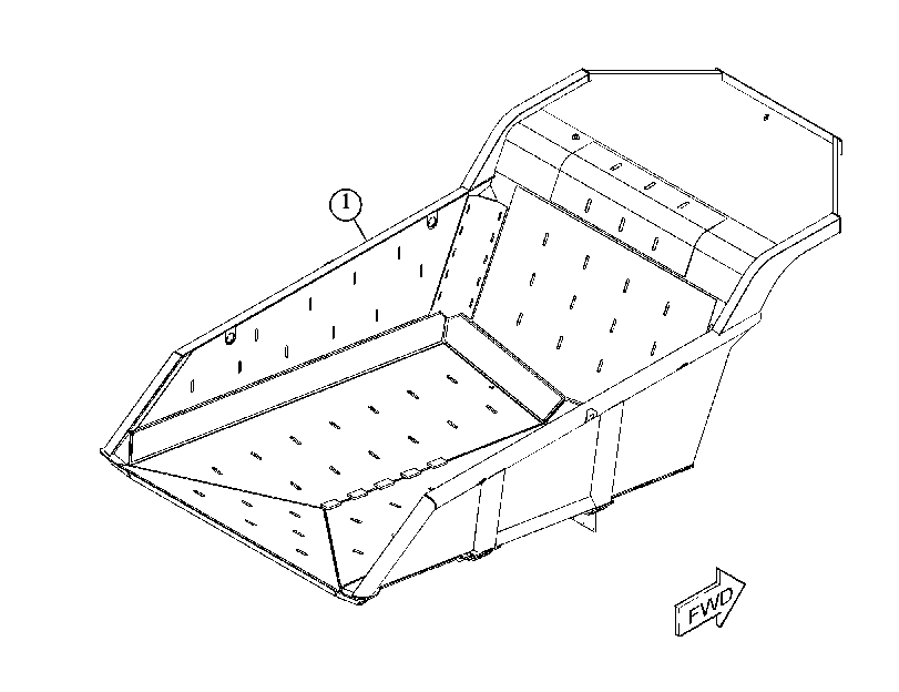 BODY GP-TRUCK 4563291 CAT
