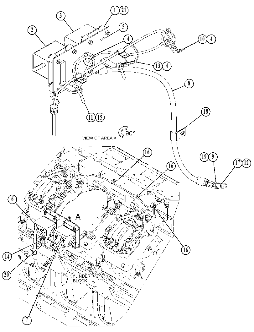 CONTACTOR GP-PRESS & TEMP 5117867 CAT