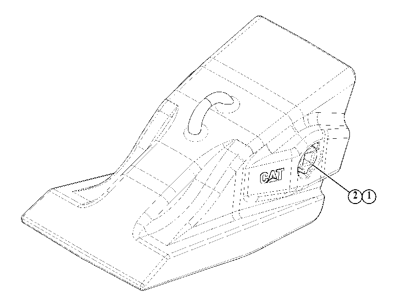 TIP AS-ABRASION 5327015 CAT