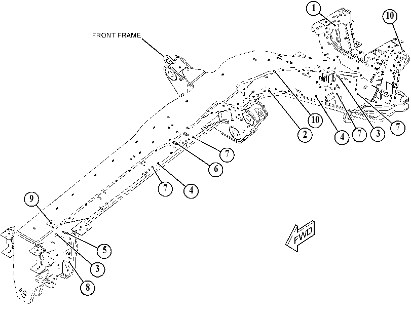 HARDWARE GP-MOUNTING 5133573 CAT