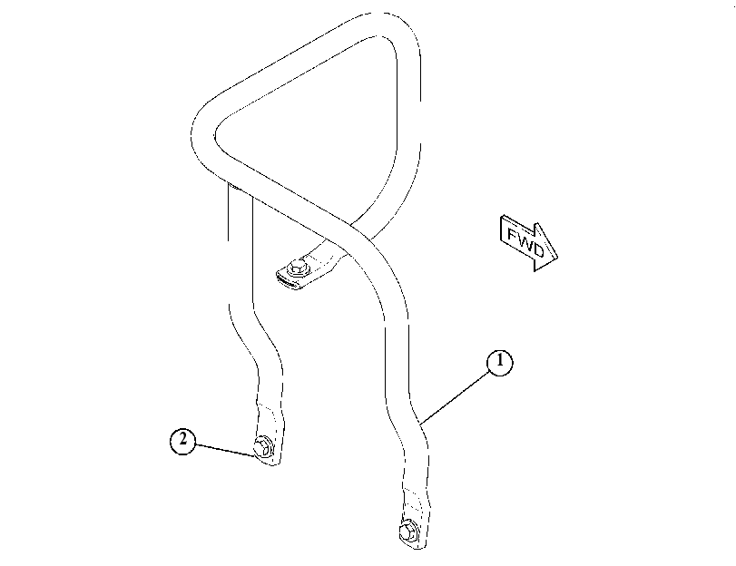 GUARDRAIL GP 4756709 CAT