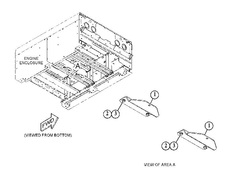 FASTENER GP-BOTTOM GUARD 4798248 CAT