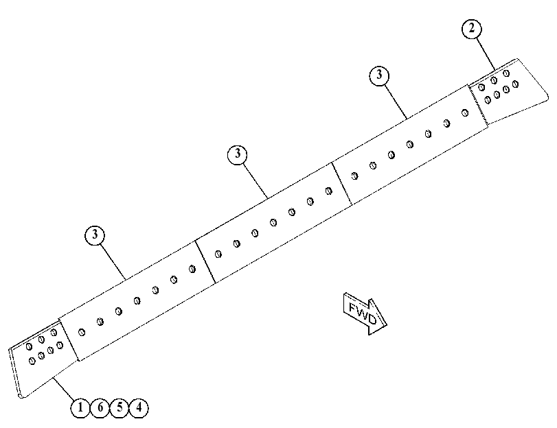 Зуб и режущая кромка 5072875 CAT