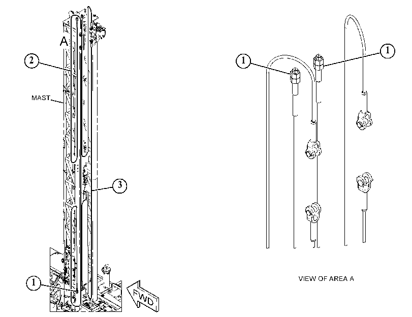 CABLE GP-MAST 5044491 CAT