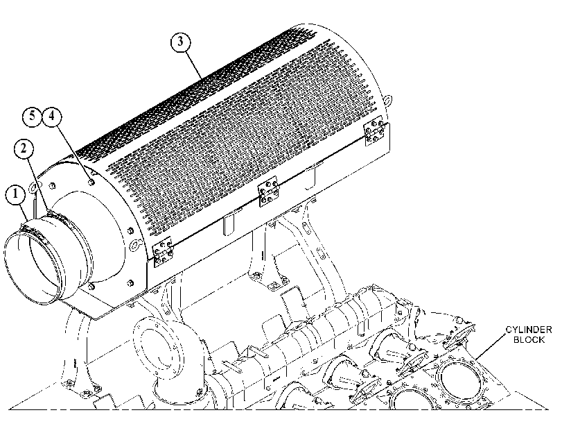 HOUSING GP-AIR CLEANER 5096901 CAT
