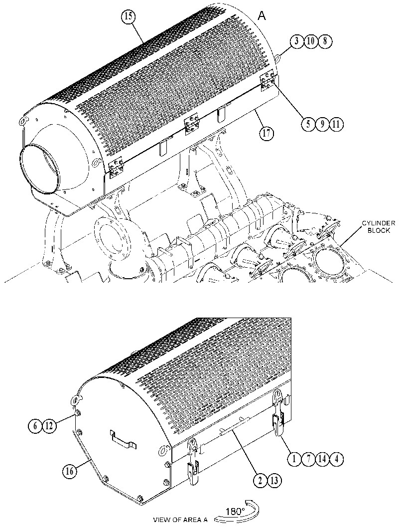 HOUSING GP-AIR CLEANER 5061893 CAT