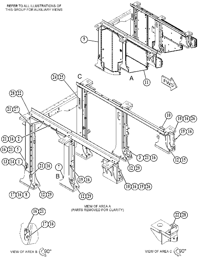 DOOR GP-HOOD 4870769 CAT