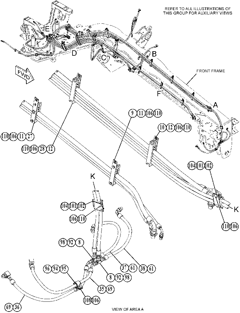 LINES GP-IMPLEMENT 3690450 CAT