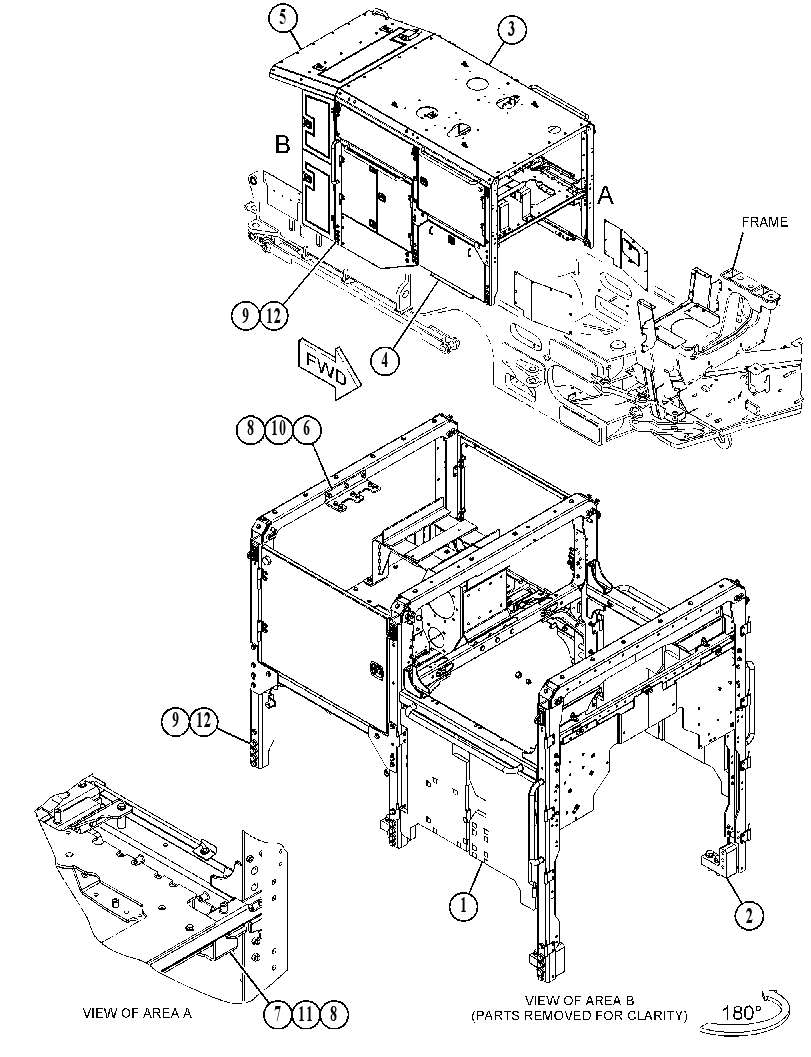 ENCLOSURE AR-ENGINE 3736100 CAT