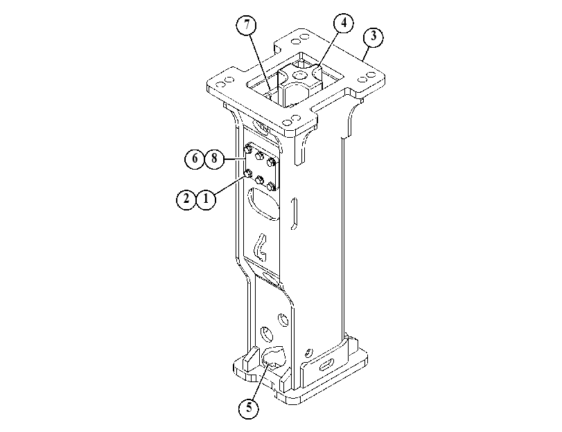 HOUSING GP-HAMMER 5444624 CAT