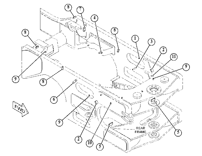 HARDWARE GP-MOUNTING 5137079 CAT