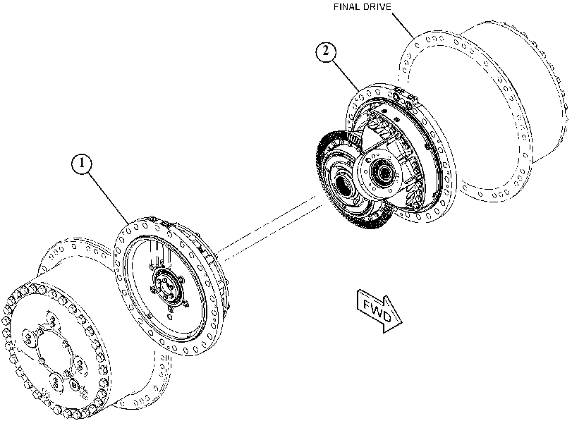 BRAKE AR 4630215 CAT
