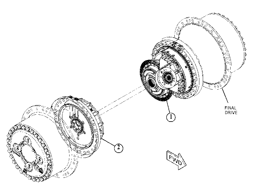 BRAKE AR 4664954 CAT
