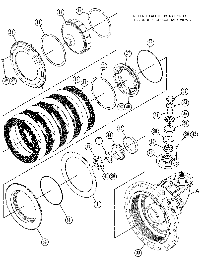 BRAKE & DIFFERENTIAL DRIVE GP 4565086 CAT