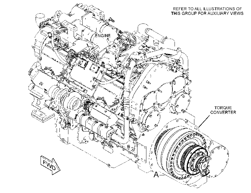 Гидротрансформатор 4532041 CAT