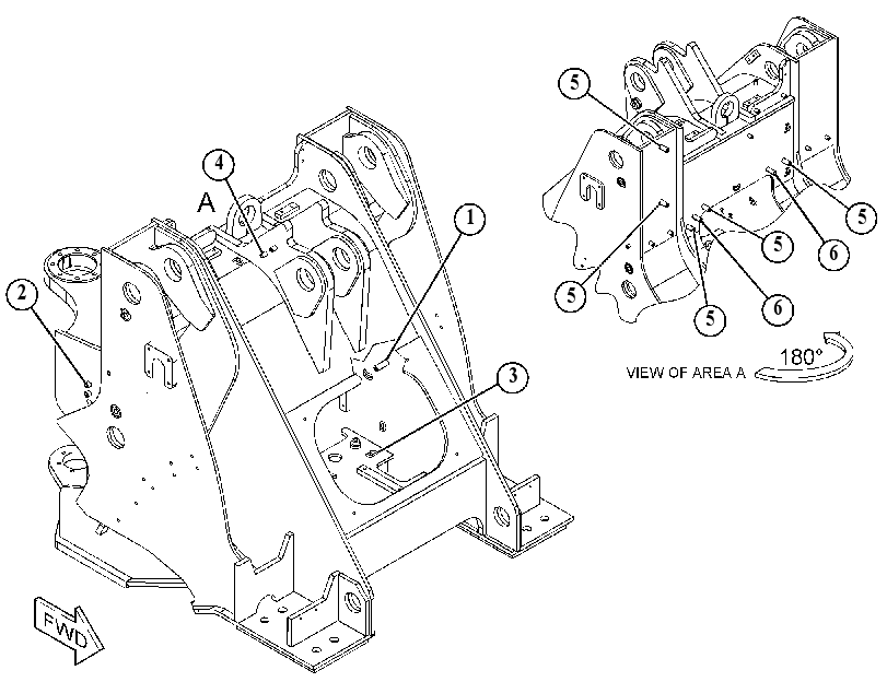 FRAME AS-FRONT 4693115 CAT