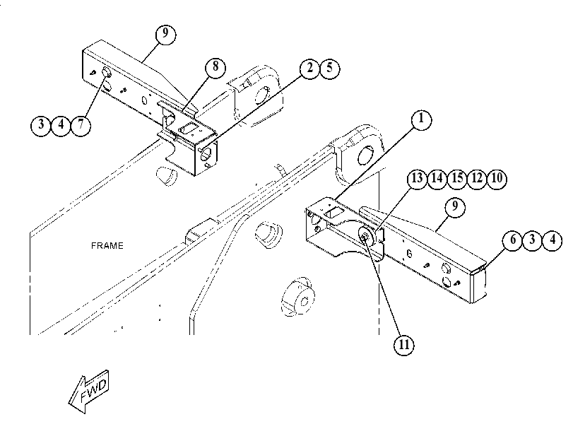 LAMP GP-REAR 4680862 CAT