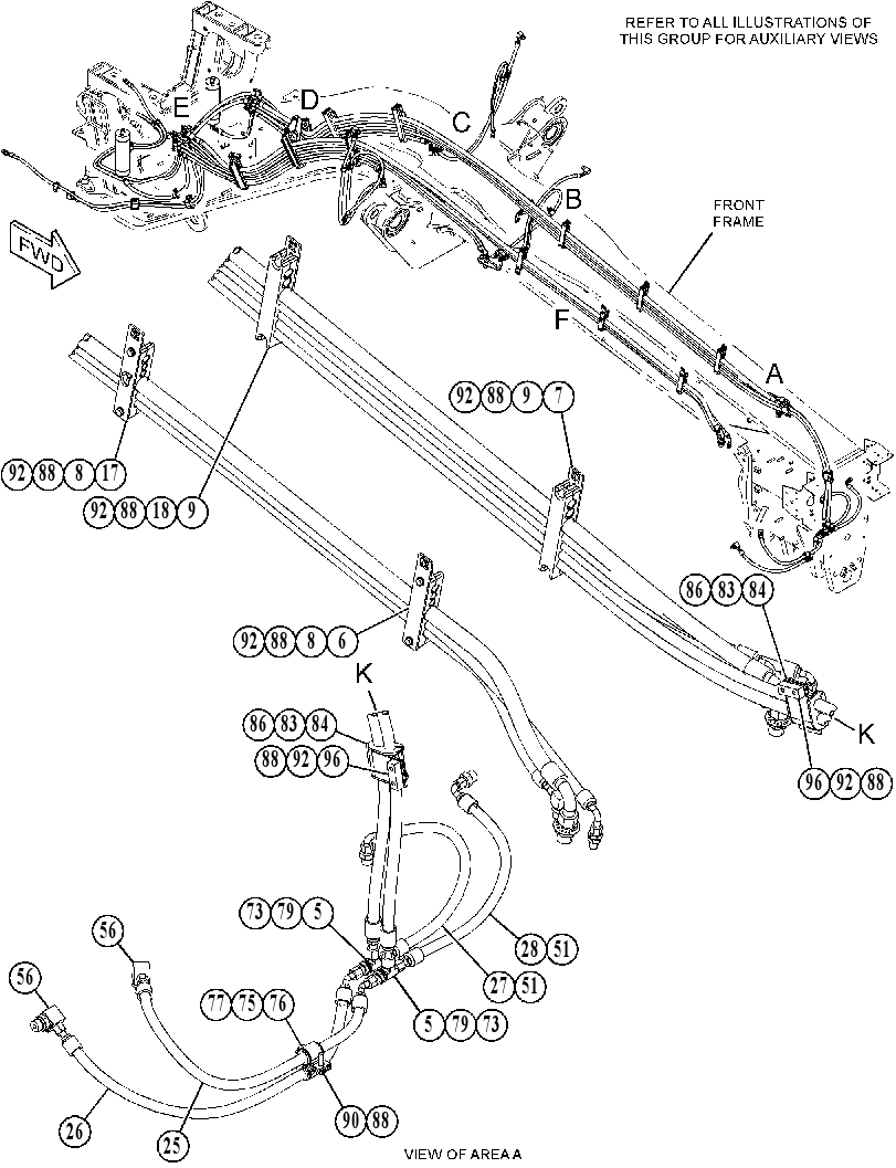 LINES GP-IMPLEMENT 3690449 CAT