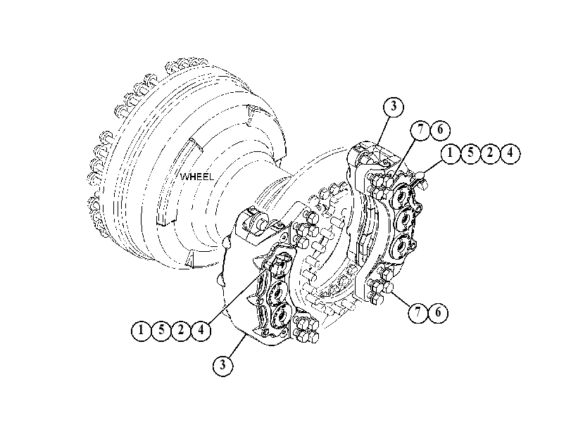 BRAKE GP-HYD CALIPER SERVICE 3927979 CAT