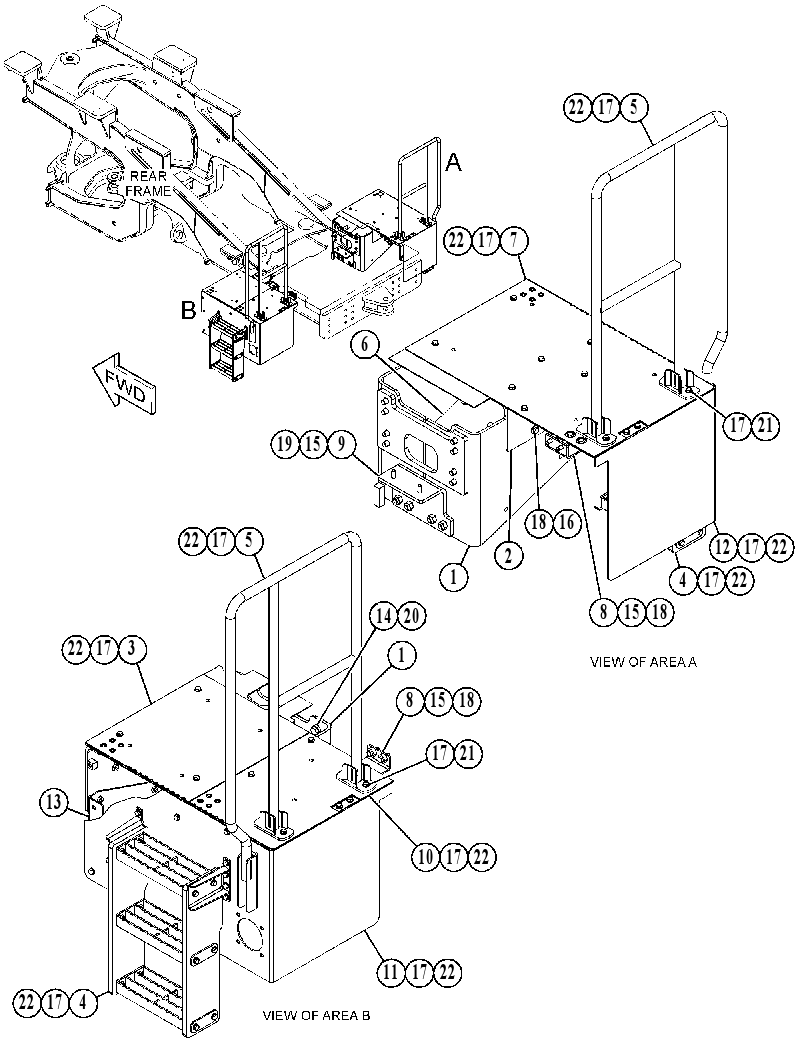 PLATFORM GP-SERVICE 5514390 CAT