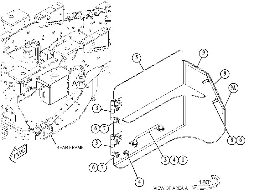 MOUNTING GP-FILTER & LINES 5482031 CAT