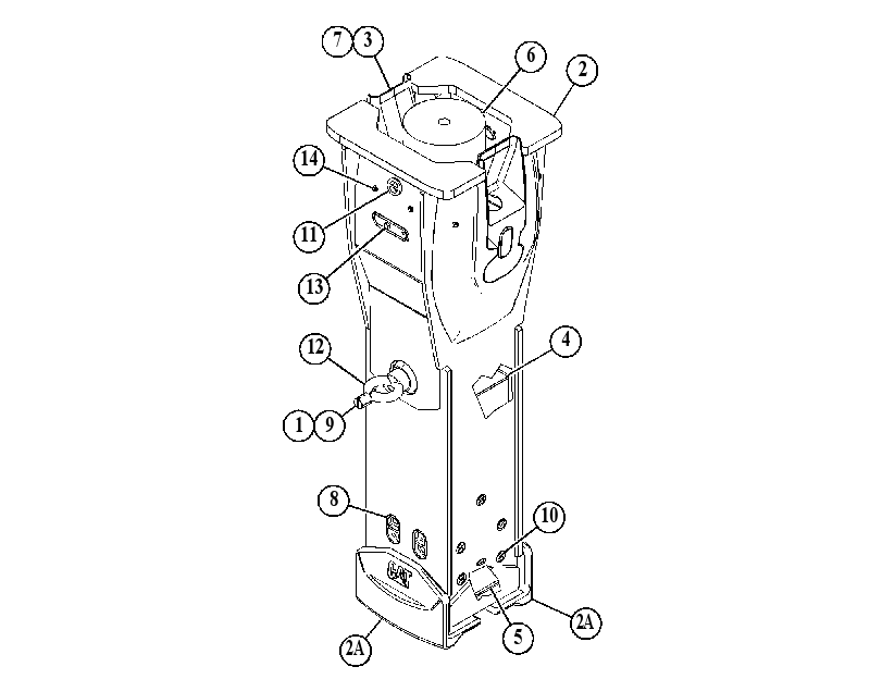 HOUSING GP-HAMMER 3717096 CAT