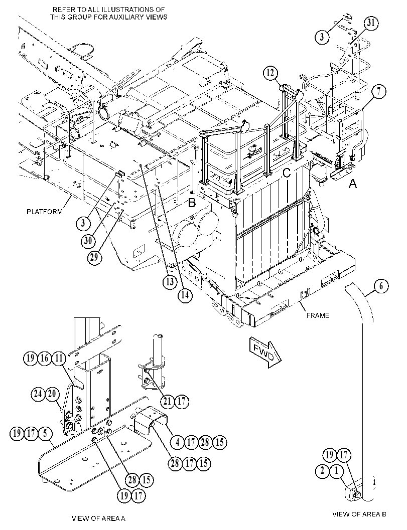 CONVERSION GP-HANDRAIL 3785489 CAT