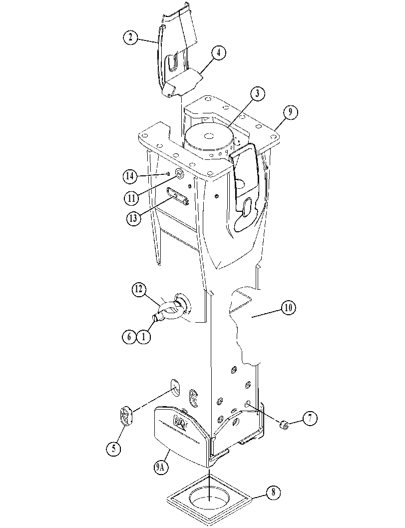 HOUSING GP-HAMMER 3777794 CAT