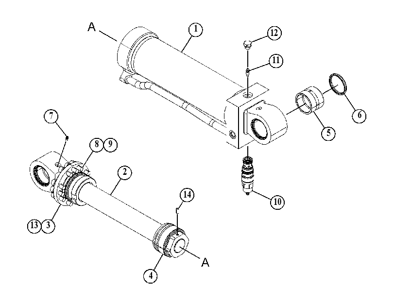 CYLINDER GP-GRAPPLE 4888118 CAT