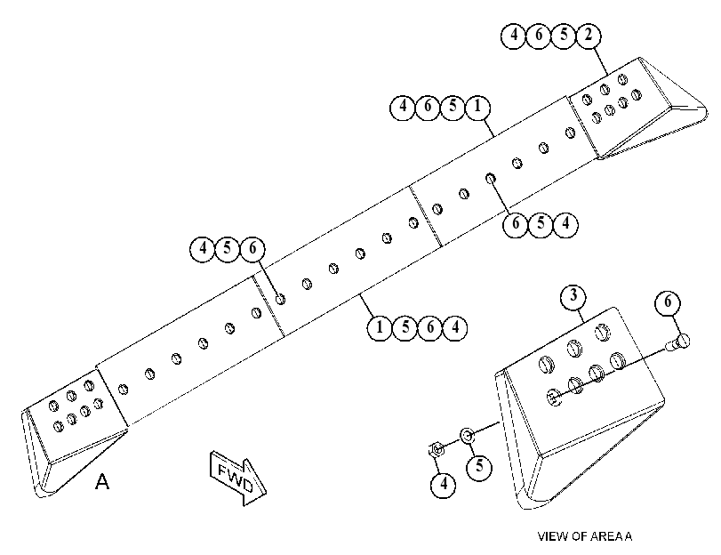 Зуб и режущая кромка 5072888 CAT