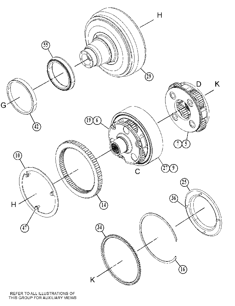BRAKE & DIFFERENTIAL DRIVE GP 4555437 CAT
