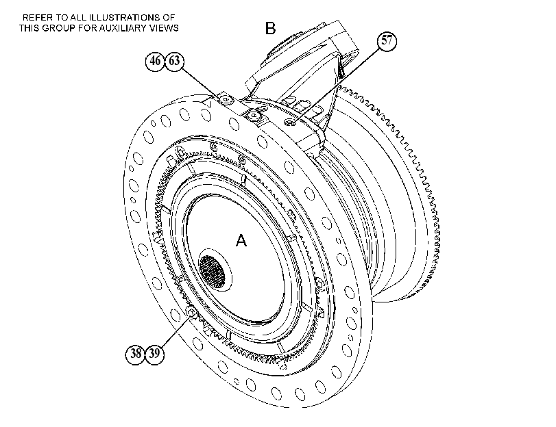 BRAKE & DIFFERENTIAL DRIVE GP 4648229 CAT