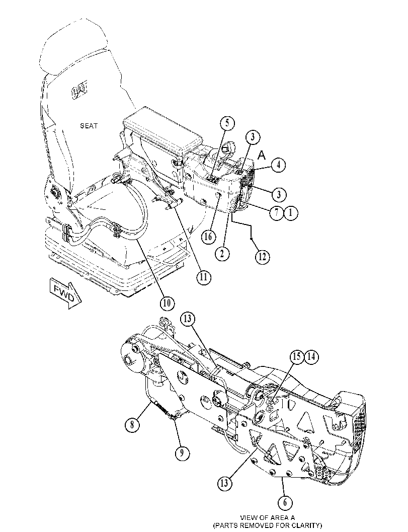 CONTROL & MTG GP-STEERING 5196495 CAT