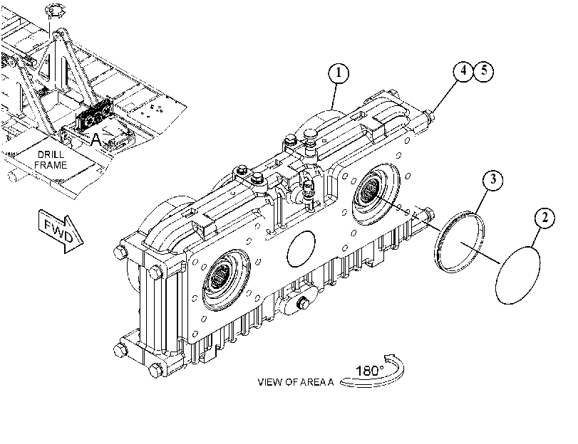 GEARBOX GP 5212070 CAT