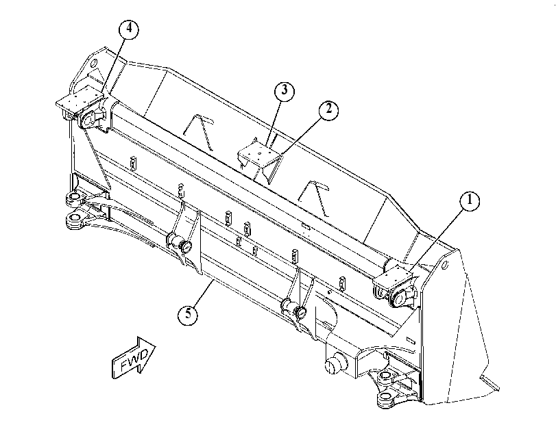 BLADE AS-SEMI-UNIVERSAL 5226409 CAT