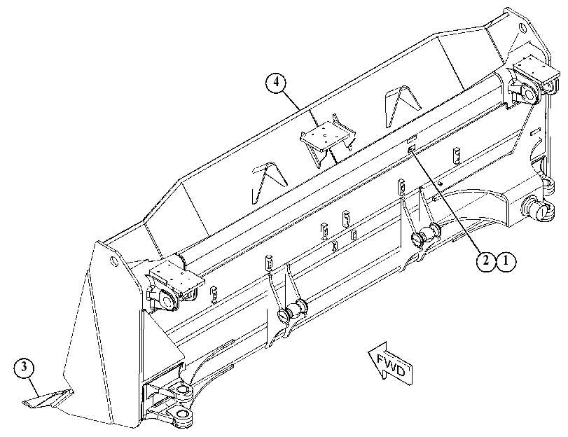 BLADE & EDGE GP-SEMI-UNIVERSAL 5226411 CAT