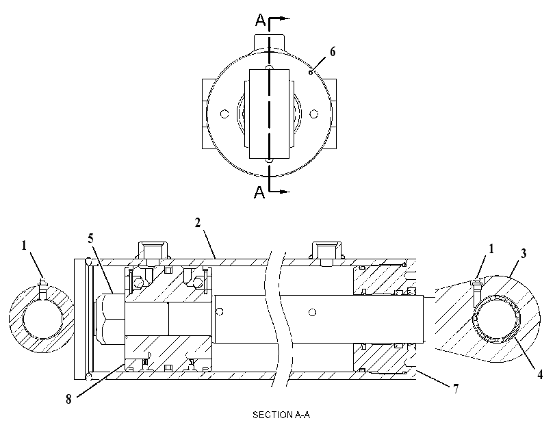 CYLINDER GP-FORK 3953098 CAT