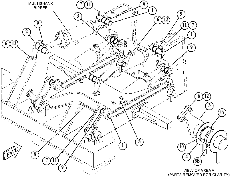 FRAME GP-RIPPER 5227515 CAT