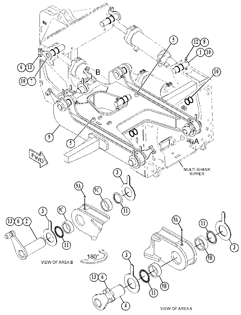 FRAME GP-RIPPER 5227529 CAT