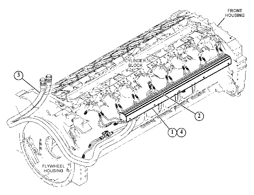 HARNESS GP-ENGINE 5008021 CAT