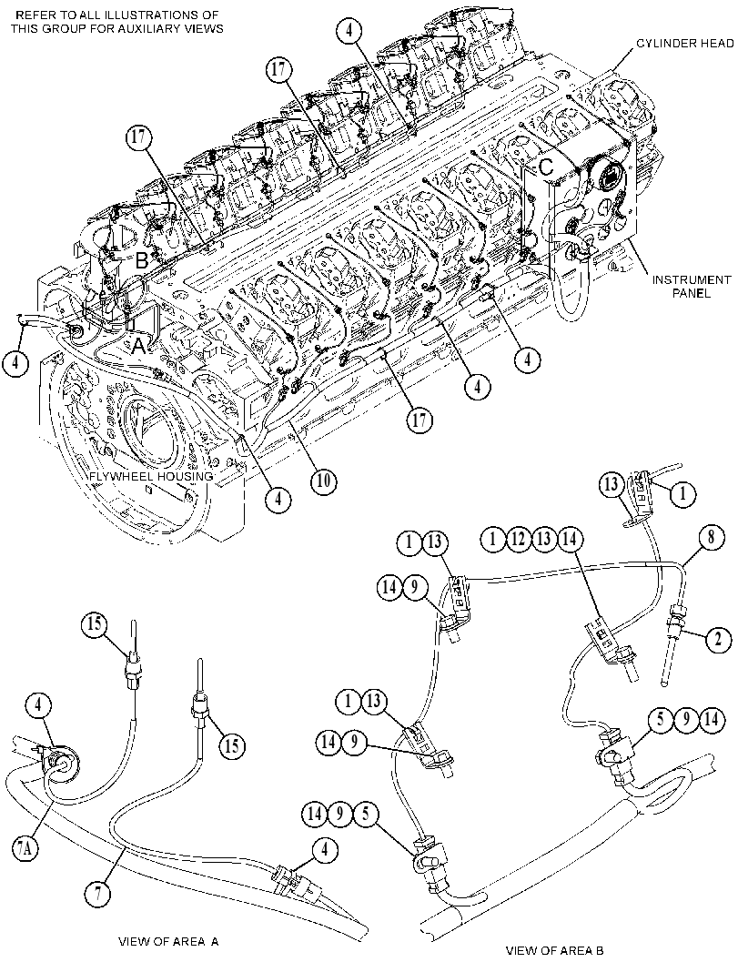 WIRING GP-PYROMETER 5557606 CAT