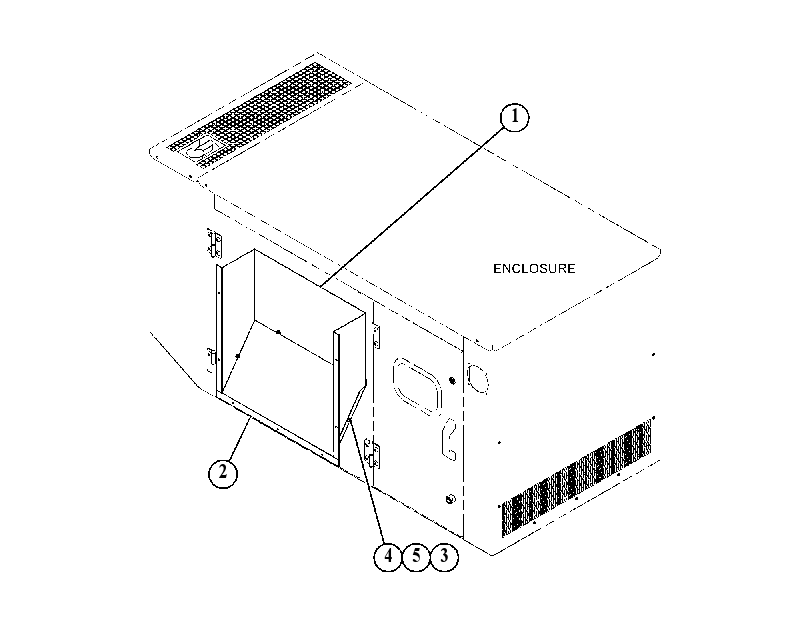 DUCT GP-ENCLOSURE 5017731 CAT