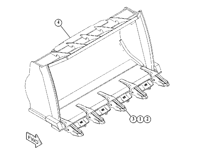 BUCKET GP-SLAG 5247343 CAT