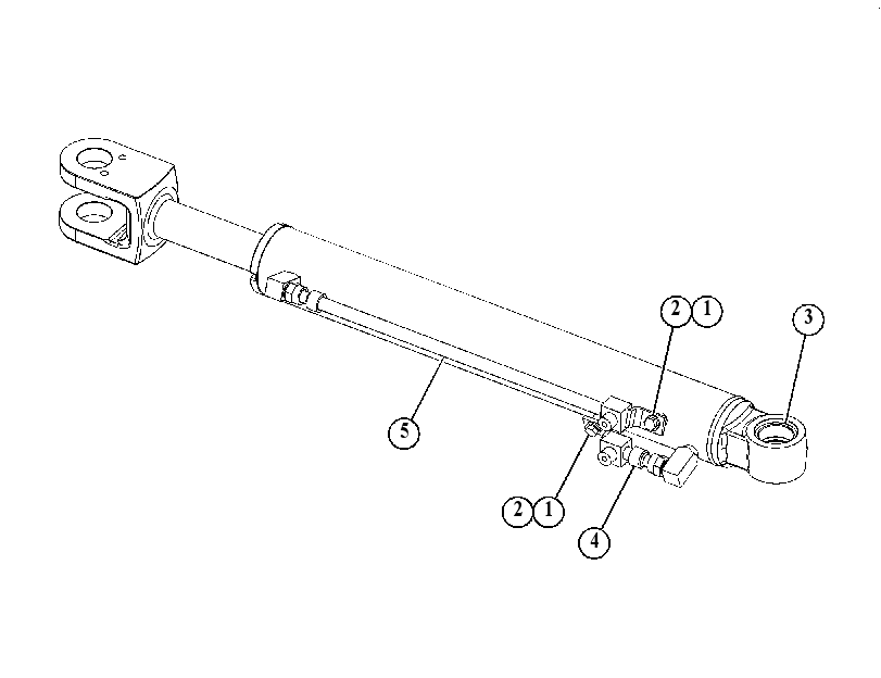 CYLINDER & LINES GP-LIFT 5289284 CAT