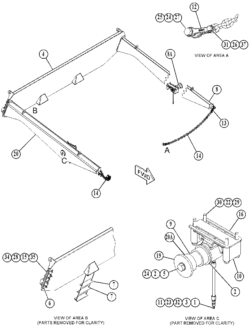 TAILGATE AR 5262725 CAT