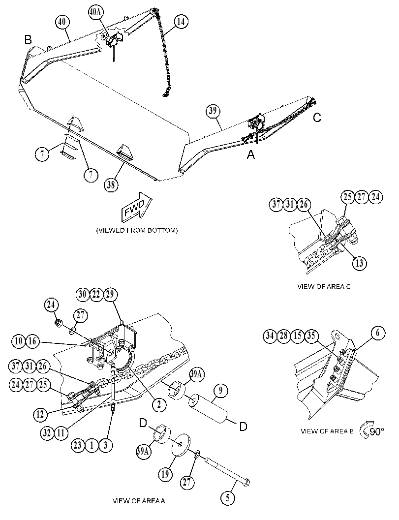 TAILGATE AR 5267702 CAT