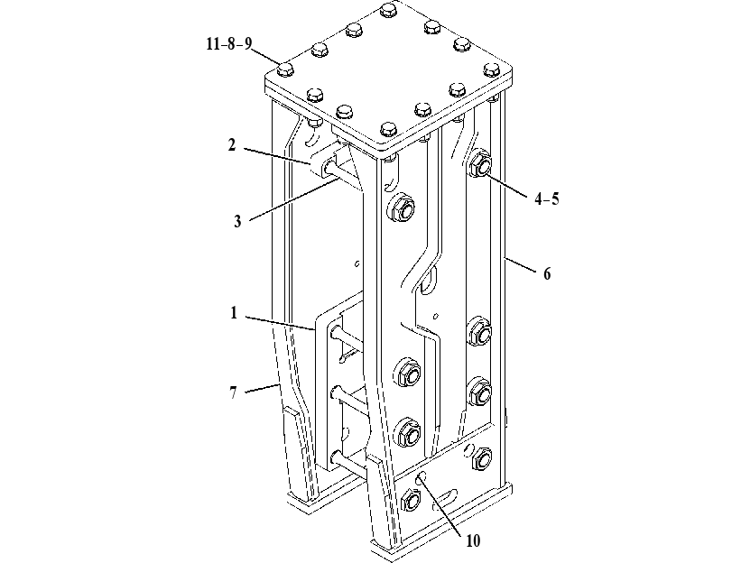 HOUSING GP-HAMMER 4169599 CAT