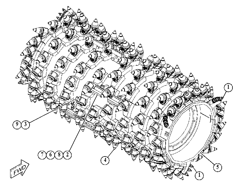 Ротор 5329944 CAT