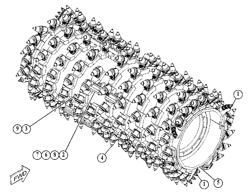 Ротор 5329952 CAT