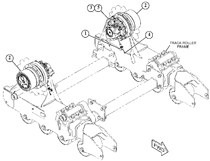 MOTOR & MOUNTING GP 5123809 CAT